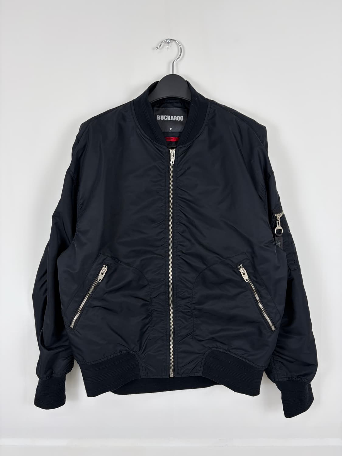 a120) 버커루 ma-1 블루종 자켓 상품이미지3