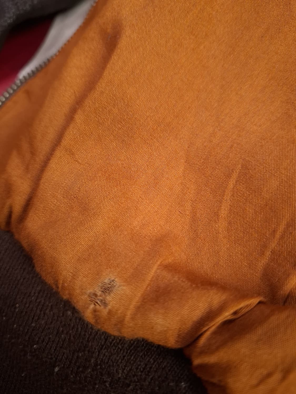 오리지날 MORGAN 모건 리얼레더 A-2 미공군 항공자켓 상품이미지10