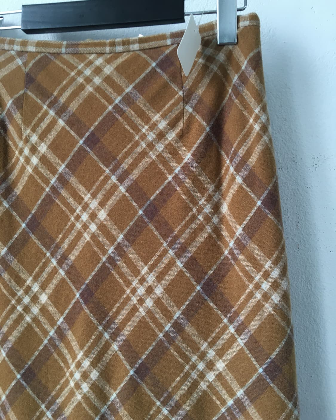 Check pattern skirt 상품이미지3