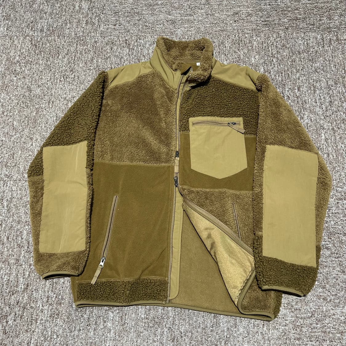 L) 엔지니어드 가먼츠 유니클로 플리스 후리스 집업  상품이미지1