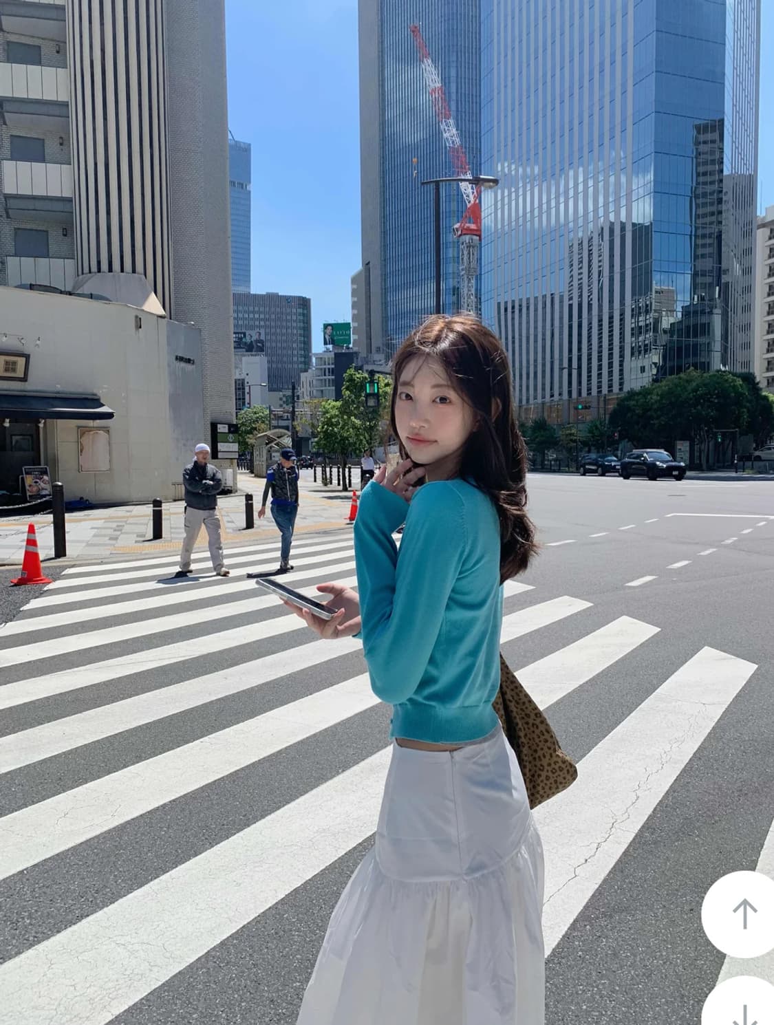 제니오 셀린 베이직 가디건 에메랄드 S사이즈 상품이미지2