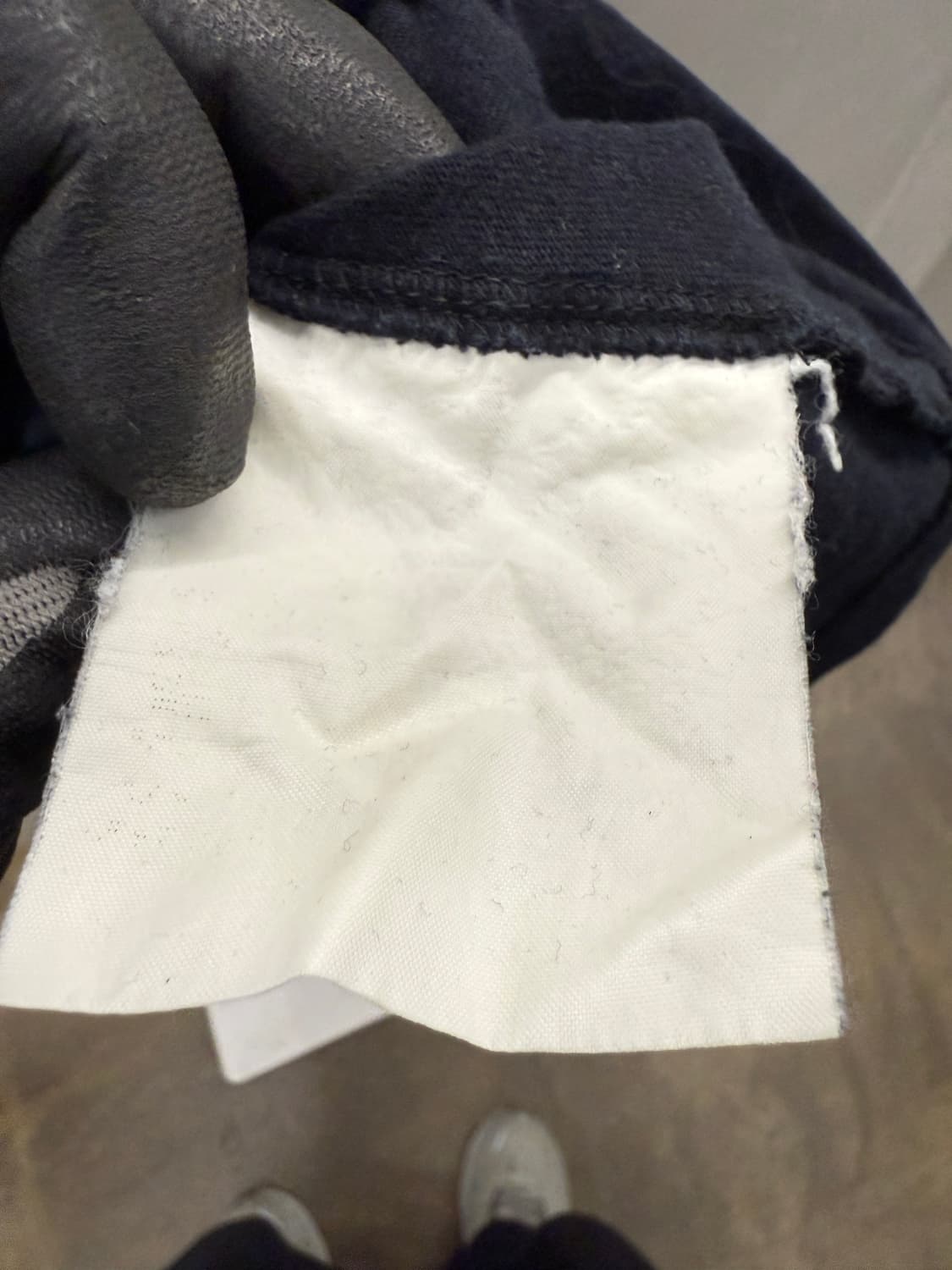 꼼데가르송 블랙 긴팔 티셔츠 M 상품이미지5