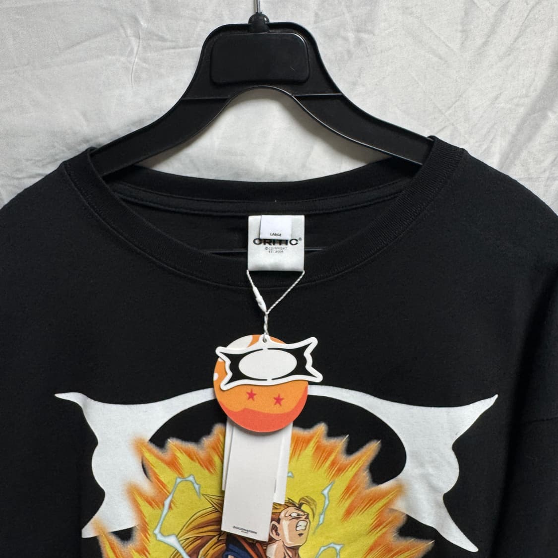 크리틱 드래곤볼 반팔티 L (새상품)(공홈품절) 상품이미지3