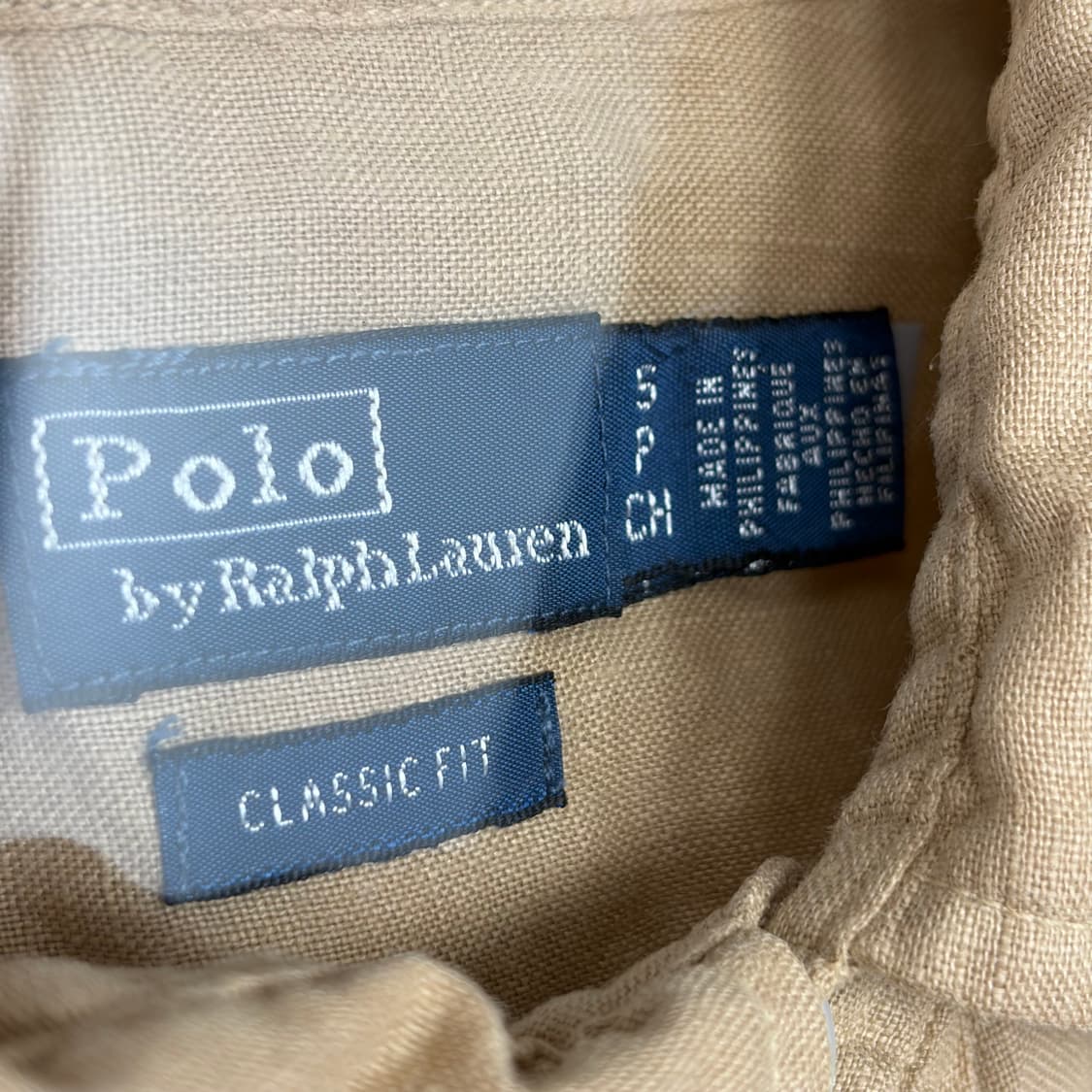 폴로 랄프로렌 린넨 셔츠 상품이미지3