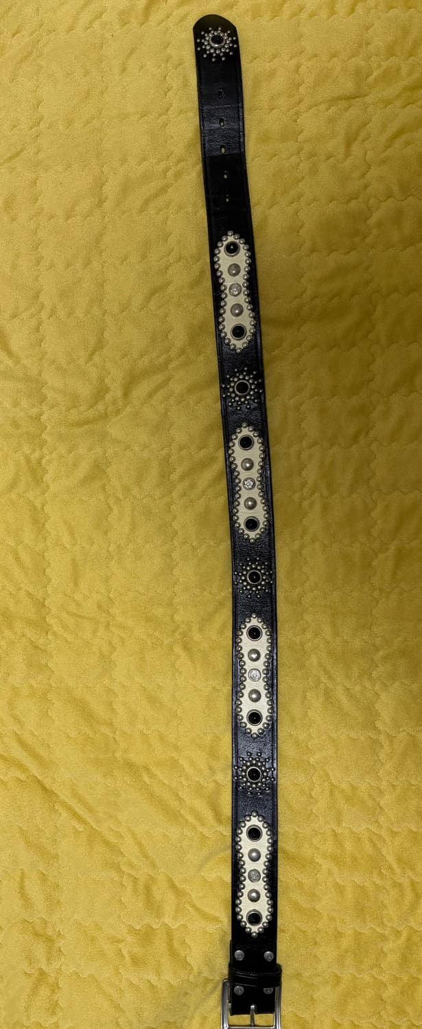 부코 스터드 벨트 32사이즈 상품이미지4