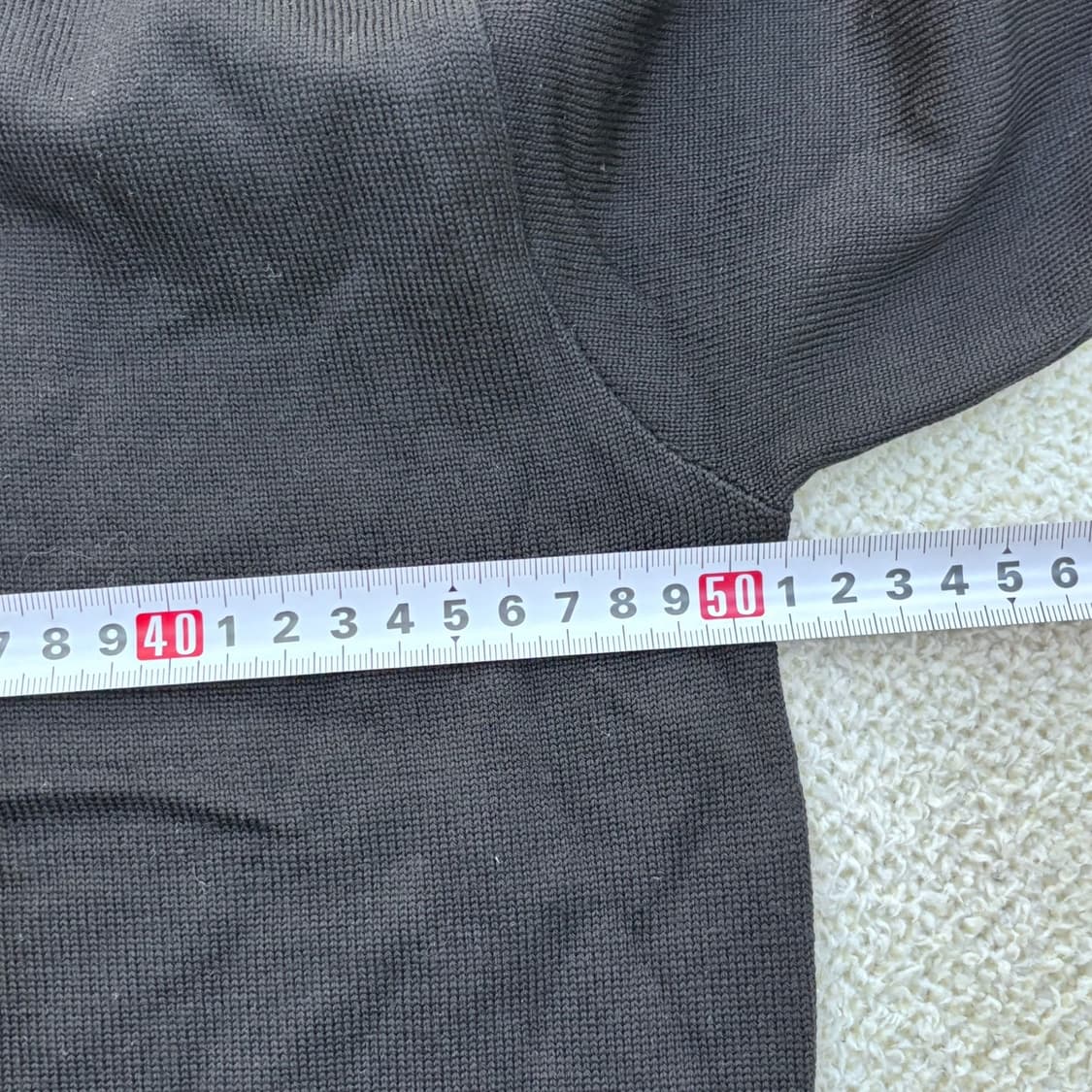 95 PGA터울 검은색 터틀넥 니트 0408E1 상품이미지7