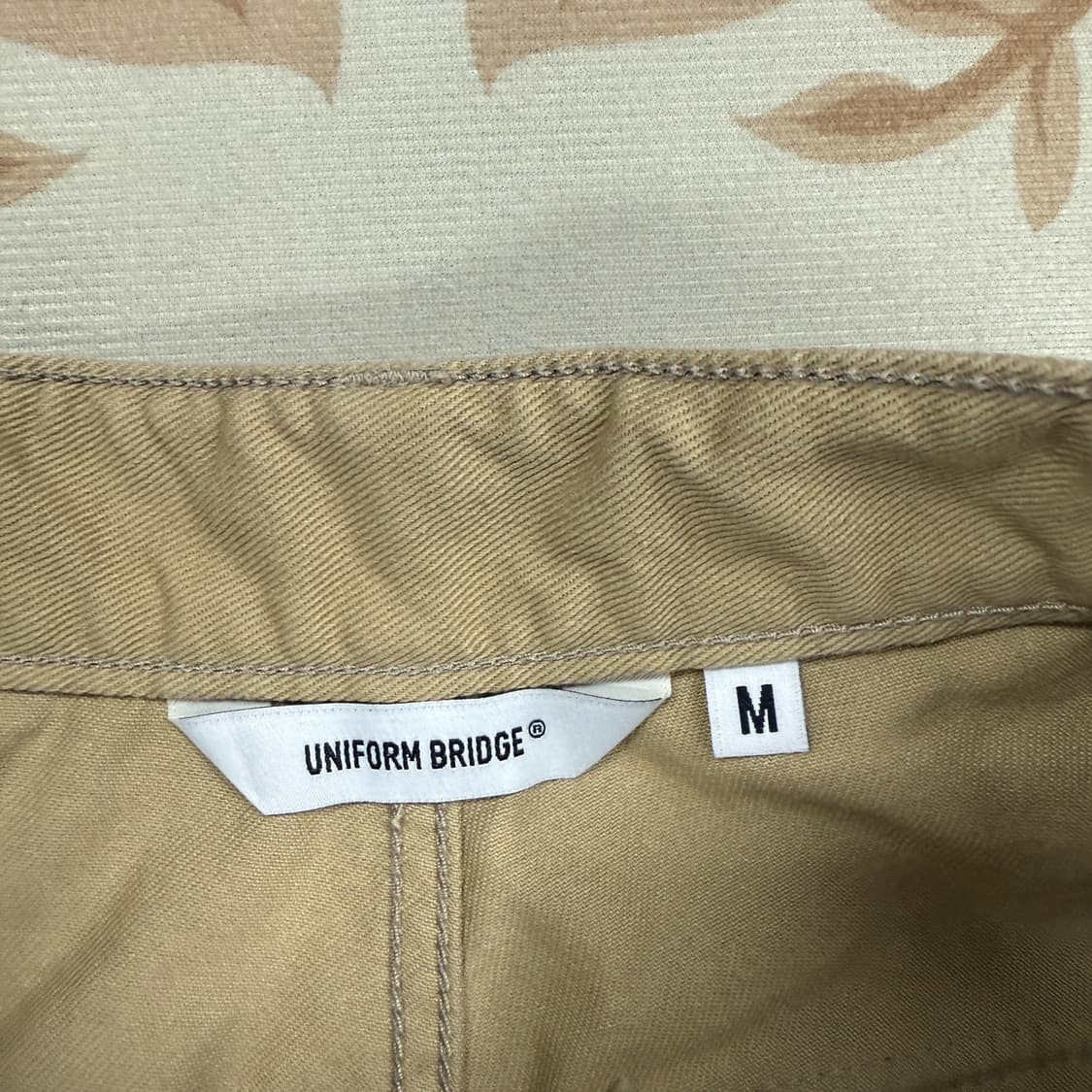 (M)유니폼 브릿지 퍼티그 팬츠(베이지) 상품이미지2