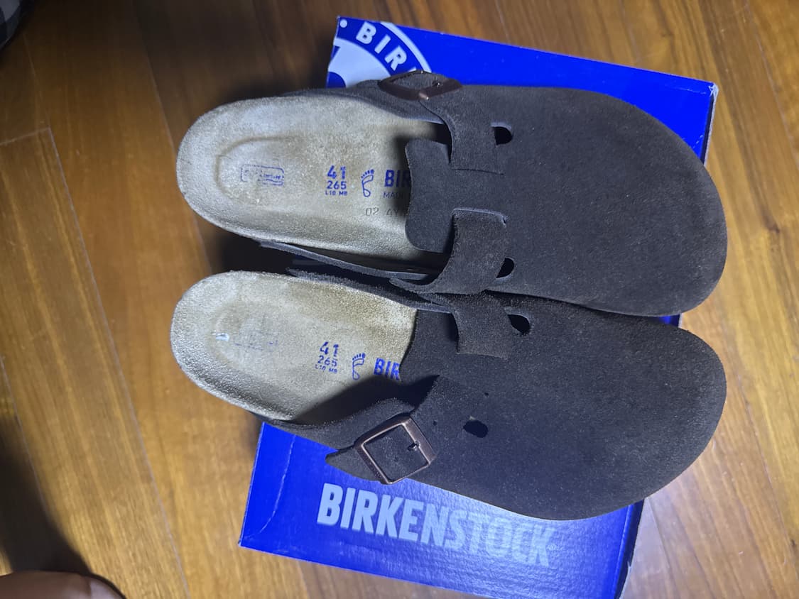 버켄스탁 보스턴 소프트 풋베드 모카 레귤러 상품이미지1