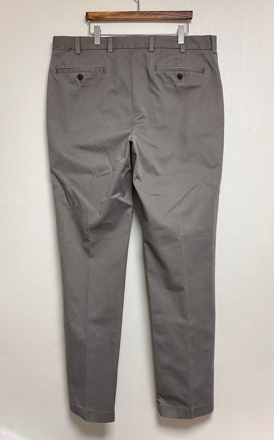 브룩스브라더스 스톤 워시드 빈티지 그레이 치노팬츠 W36/L34 상품이미지2
