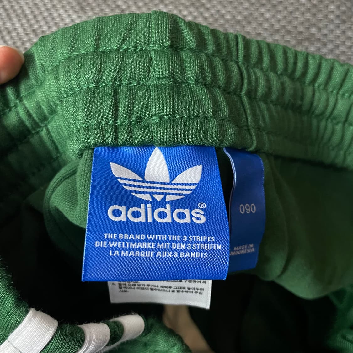 (밴딩) 아디다스 그린 트레이닝 팬츠 90 상품이미지5