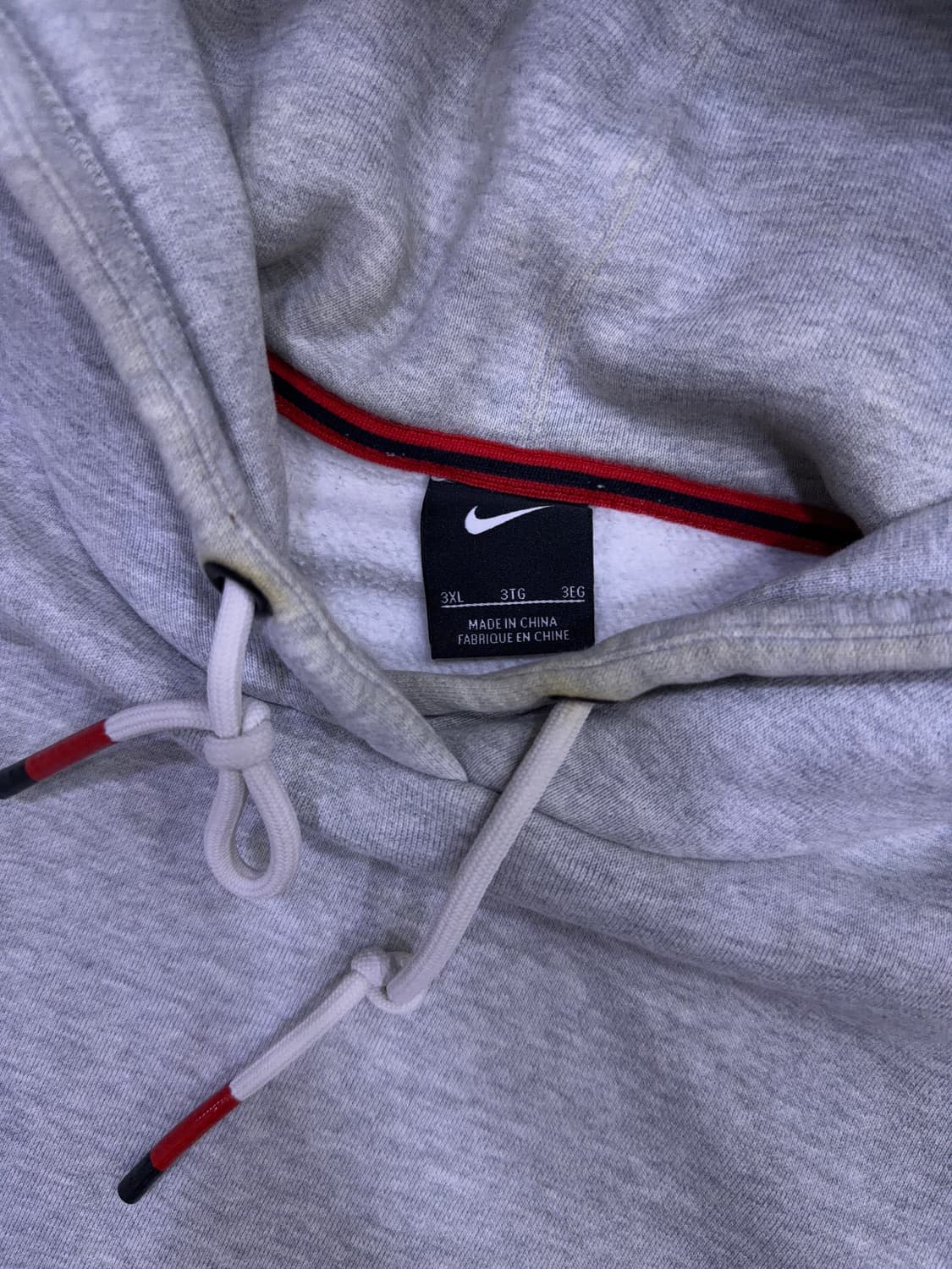 나이키 카이리 어빙 약기모 후드티 후디 그레이 XXXL 상품이미지5