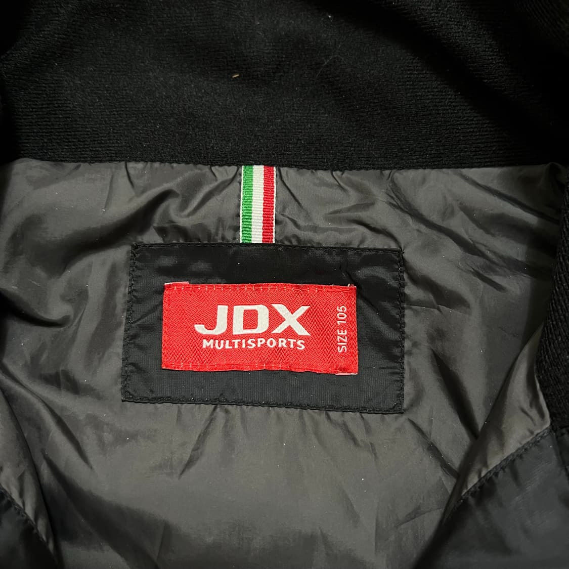 JDX 멀티스포츠 로고 자수 바람막이 후드자켓 [블랙] XL/105 상품이미지5