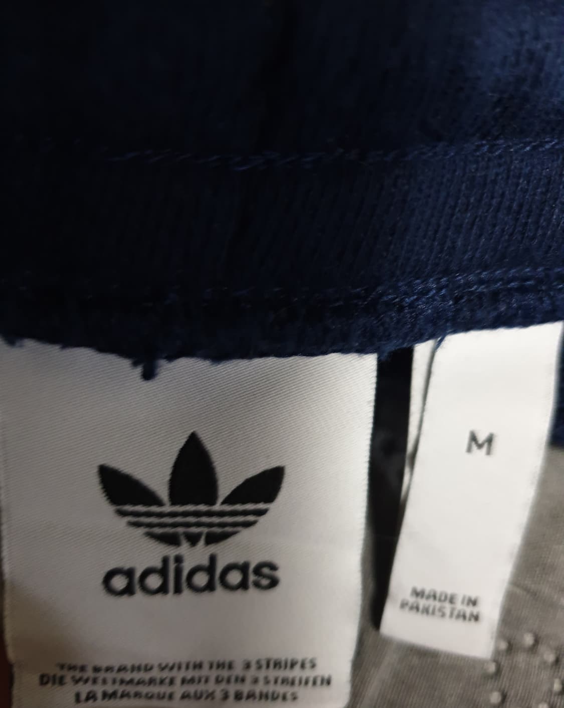 아디다스 파이어버드 코튼 하프팬츠 네이비 (M) 상품이미지3