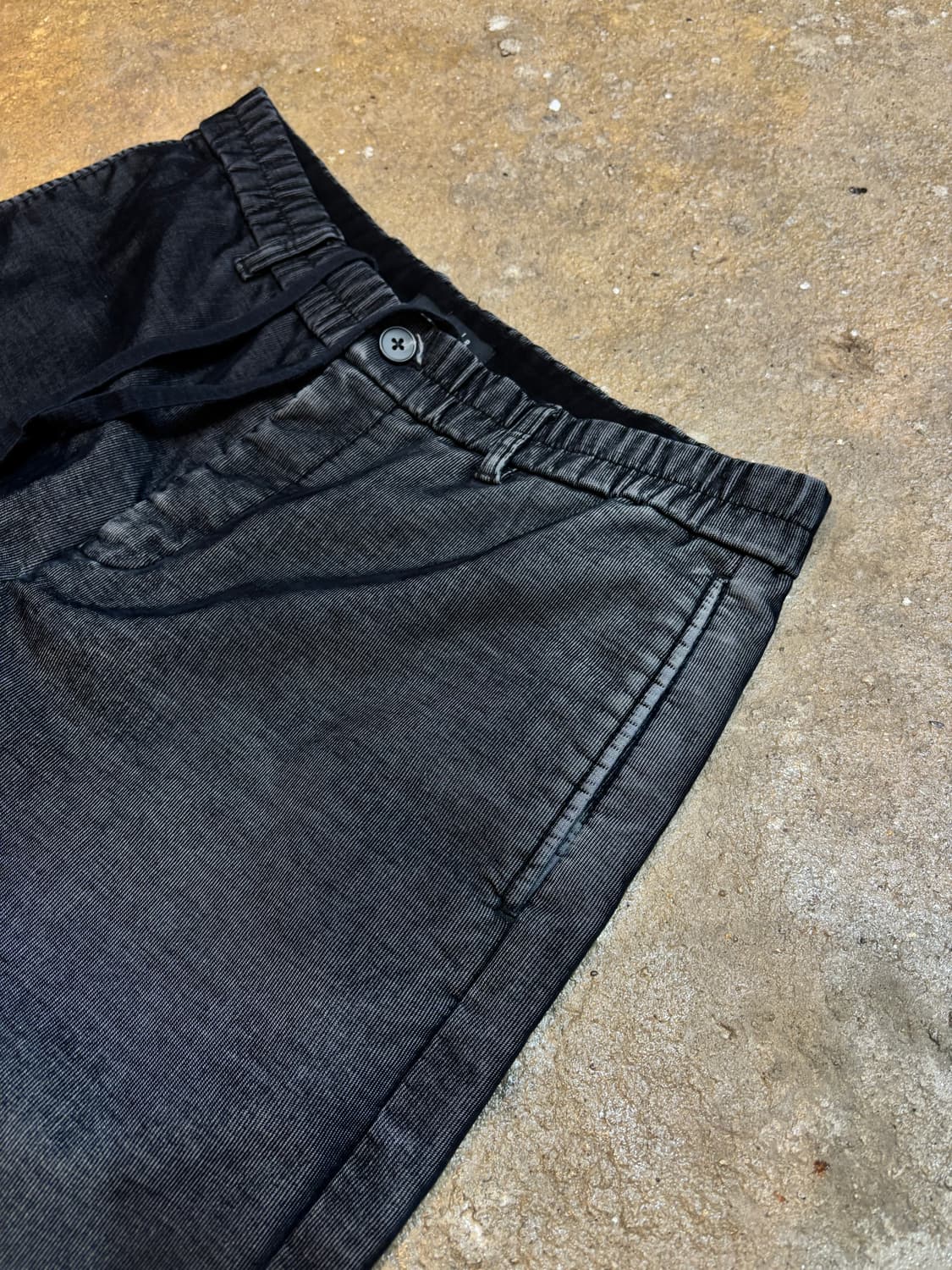 빠니깔레 드로우 스트링 면스판 팬츠  상품이미지3