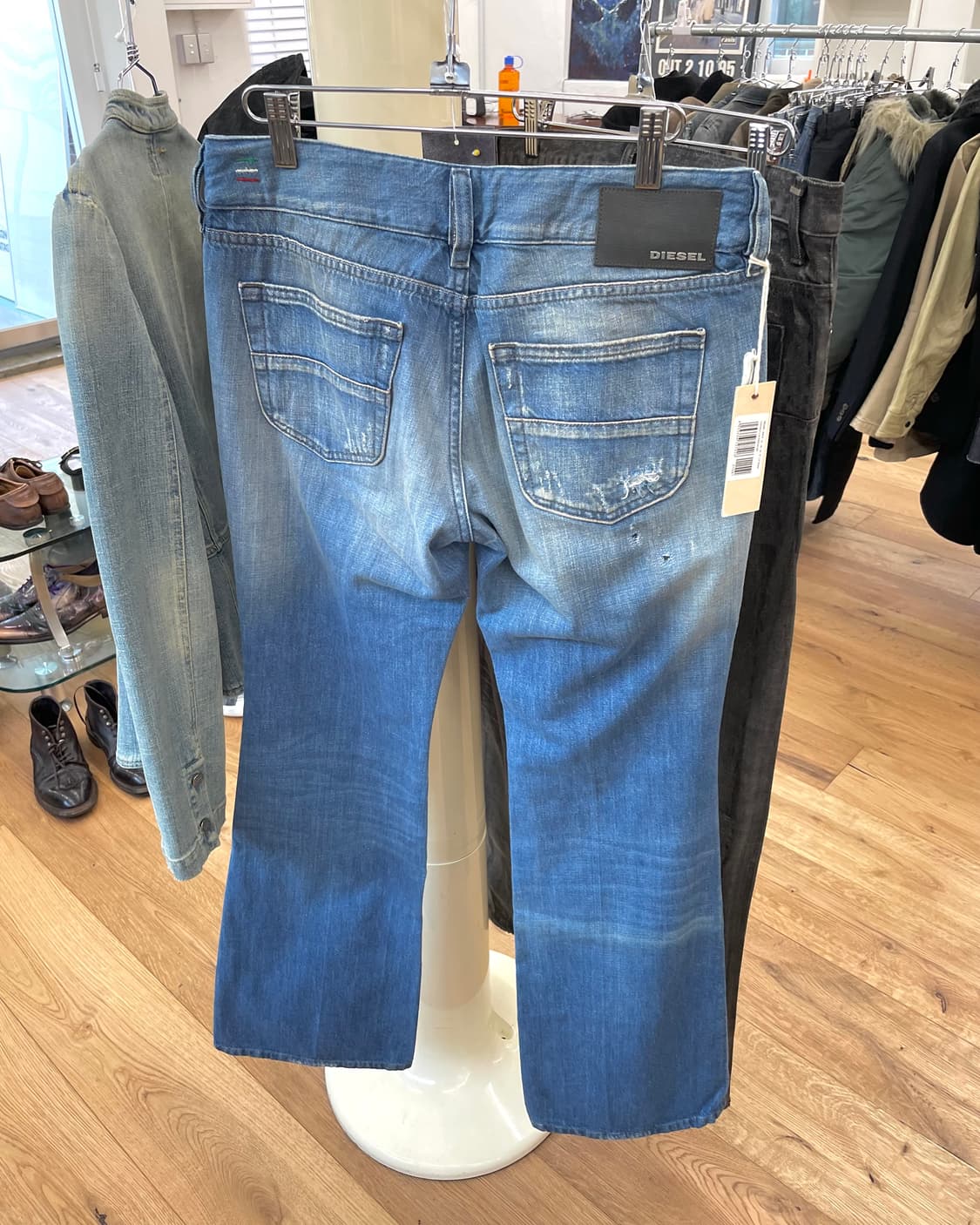 [30] 디젤 패치워크 플레어 데님 팬츠 상품이미지6