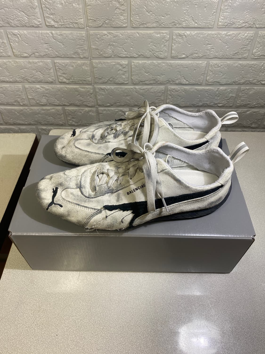 발렌시아가 푸마 스피드캣 쇼 원아웃 42 상품이미지2