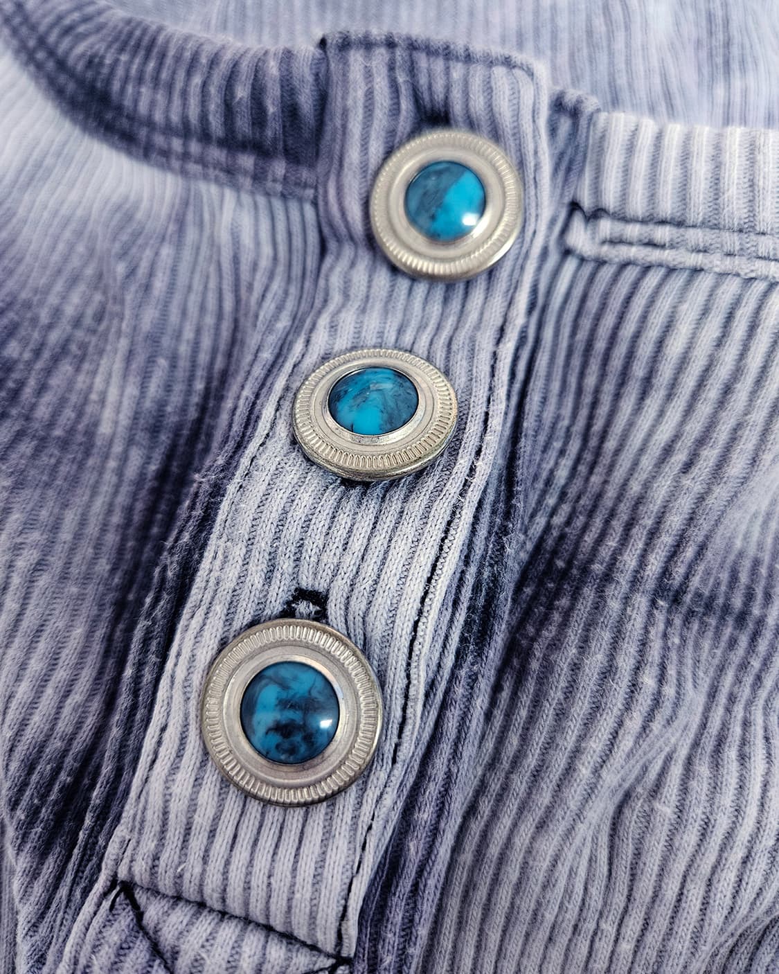 pliocene 바이올렛 워싱 슬리브리스 탑 상품이미지4