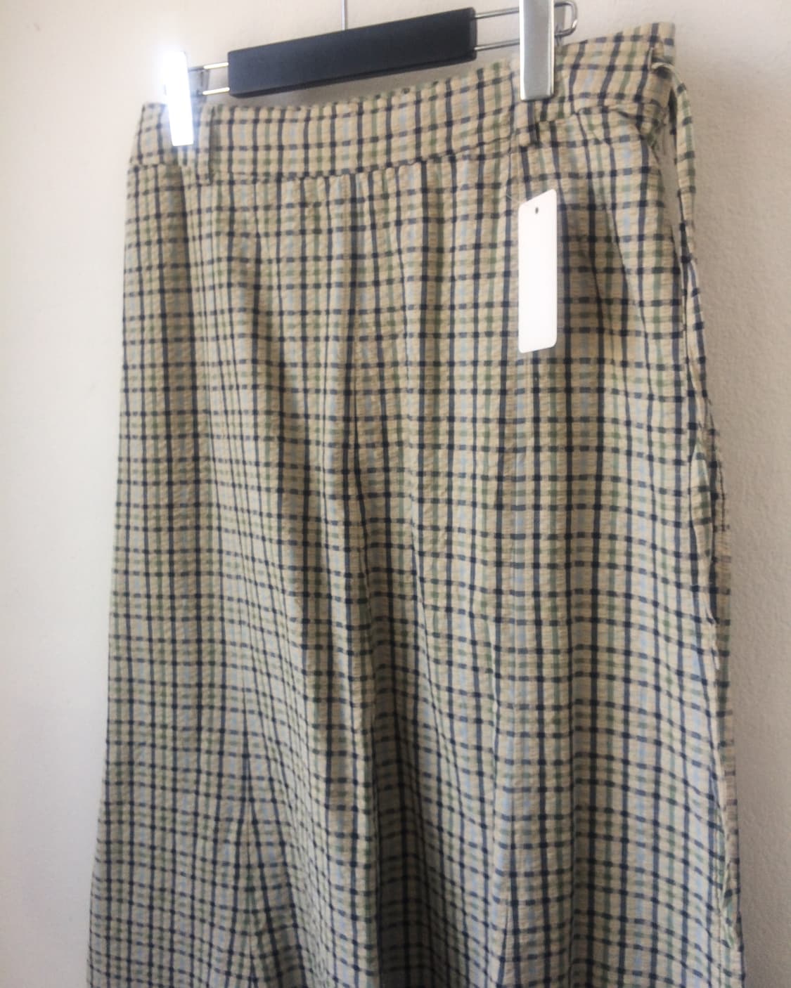 Tied check pattern skirt 상품이미지4