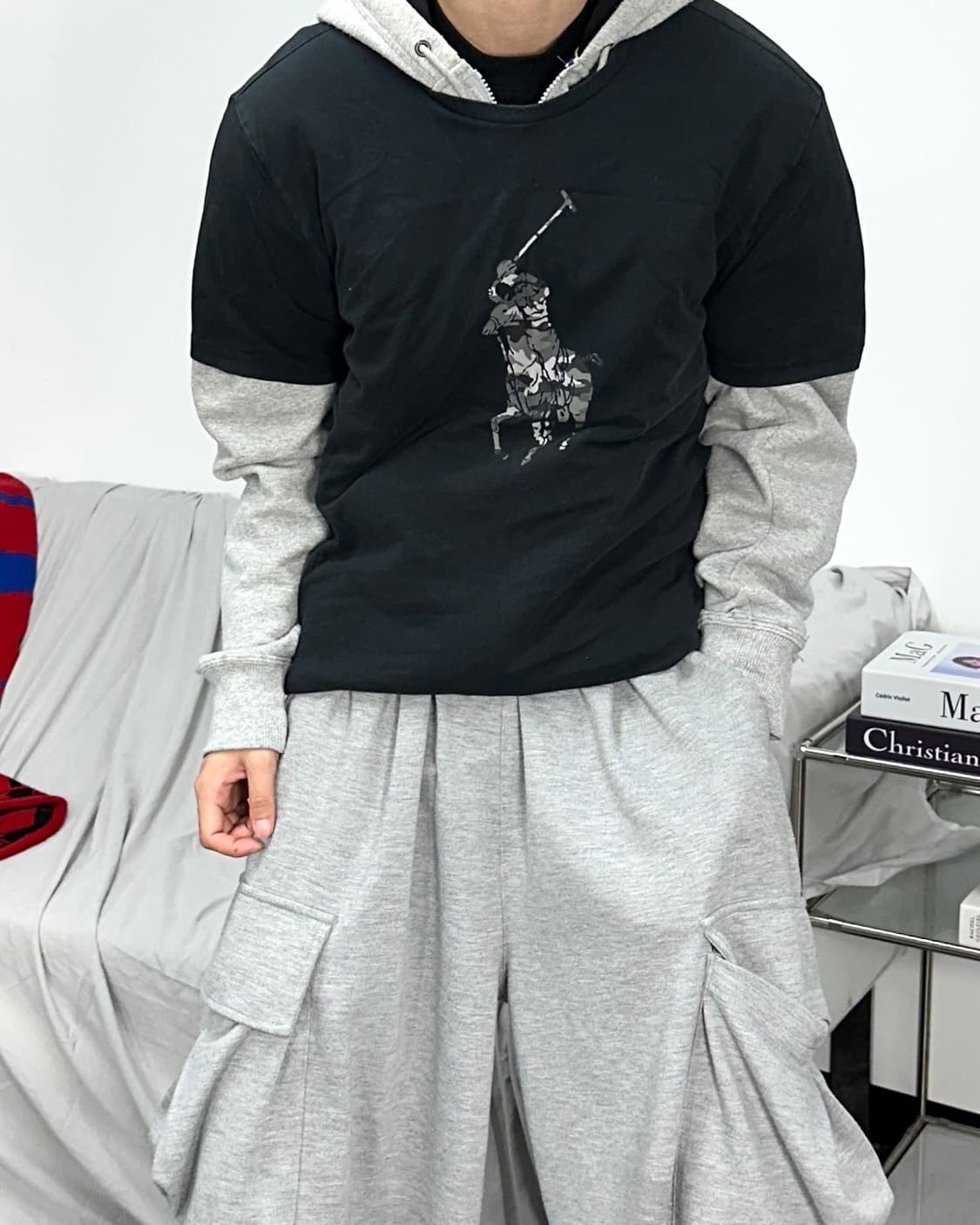 폴로 랄프로렌 빅포니 카모 반팔 M 상품이미지2
