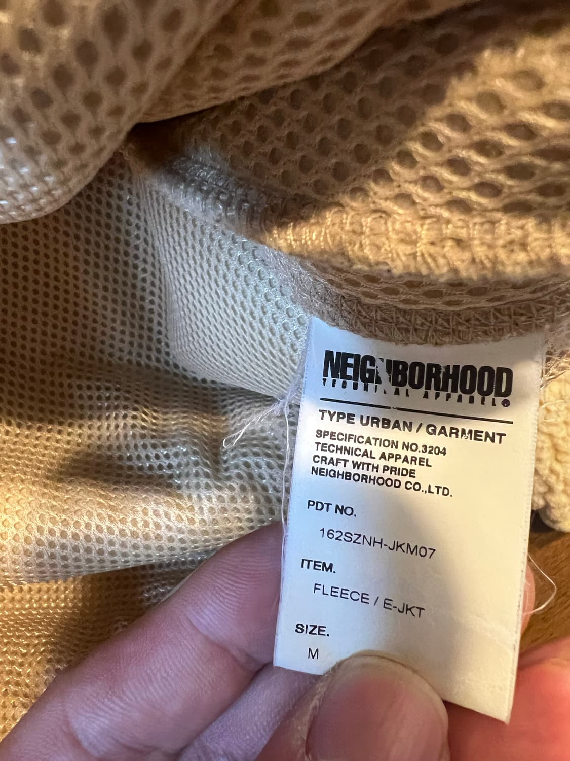 네이버후드 플리스 자켓  상품이미지5