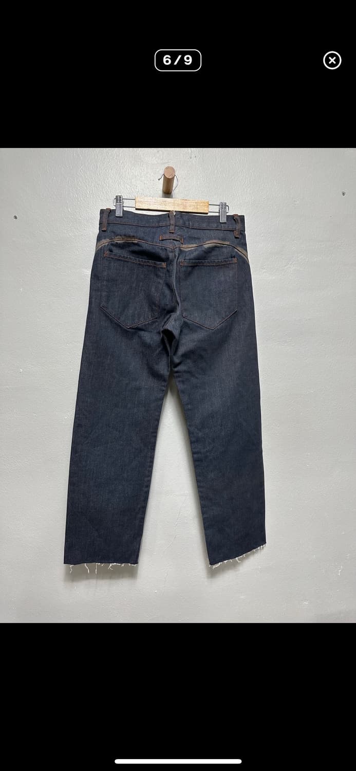 장폴고티에 레드스티치 생지 페인팅진 상품이미지6