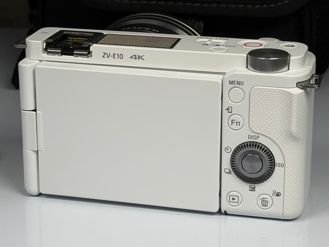 소니 ZV-E10 화이트 미러리스 카메라 신품급 119컷 상품이미지6