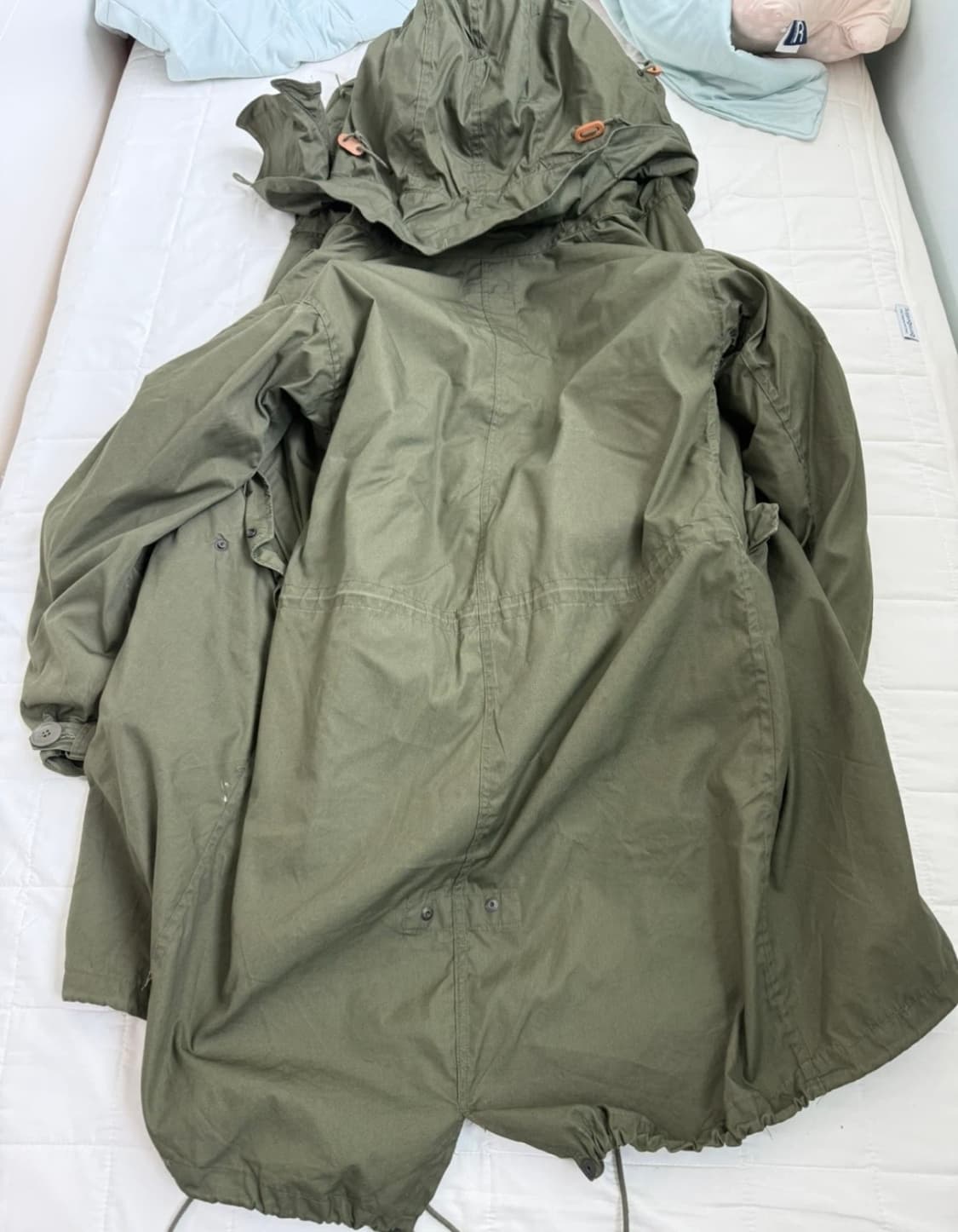 미군 오리지널 m-65 개파카 피쉬테일 상품이미지2