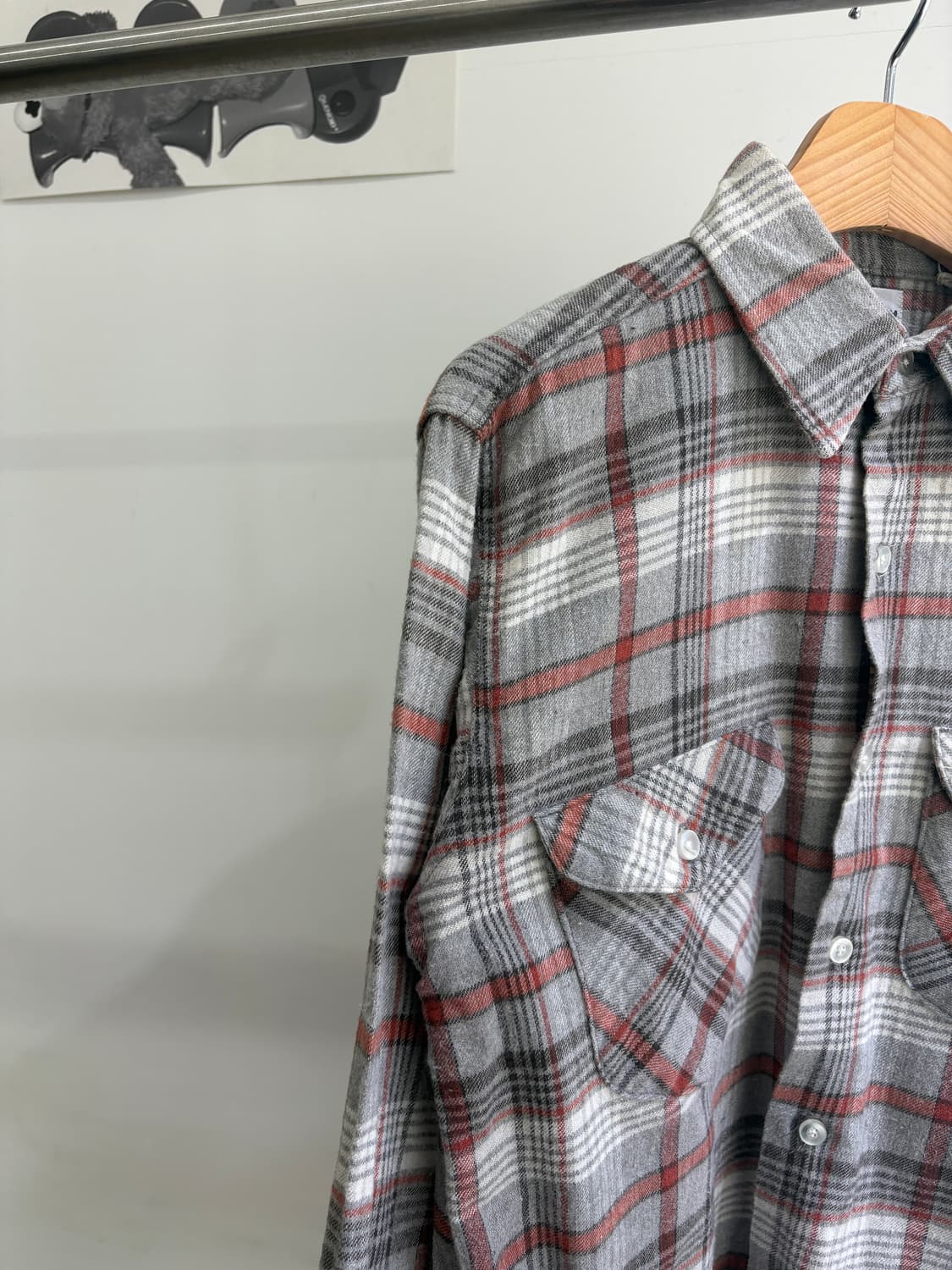 OSHKOSH B GOSH (Made in USA) 체크셔츠 상품이미지3