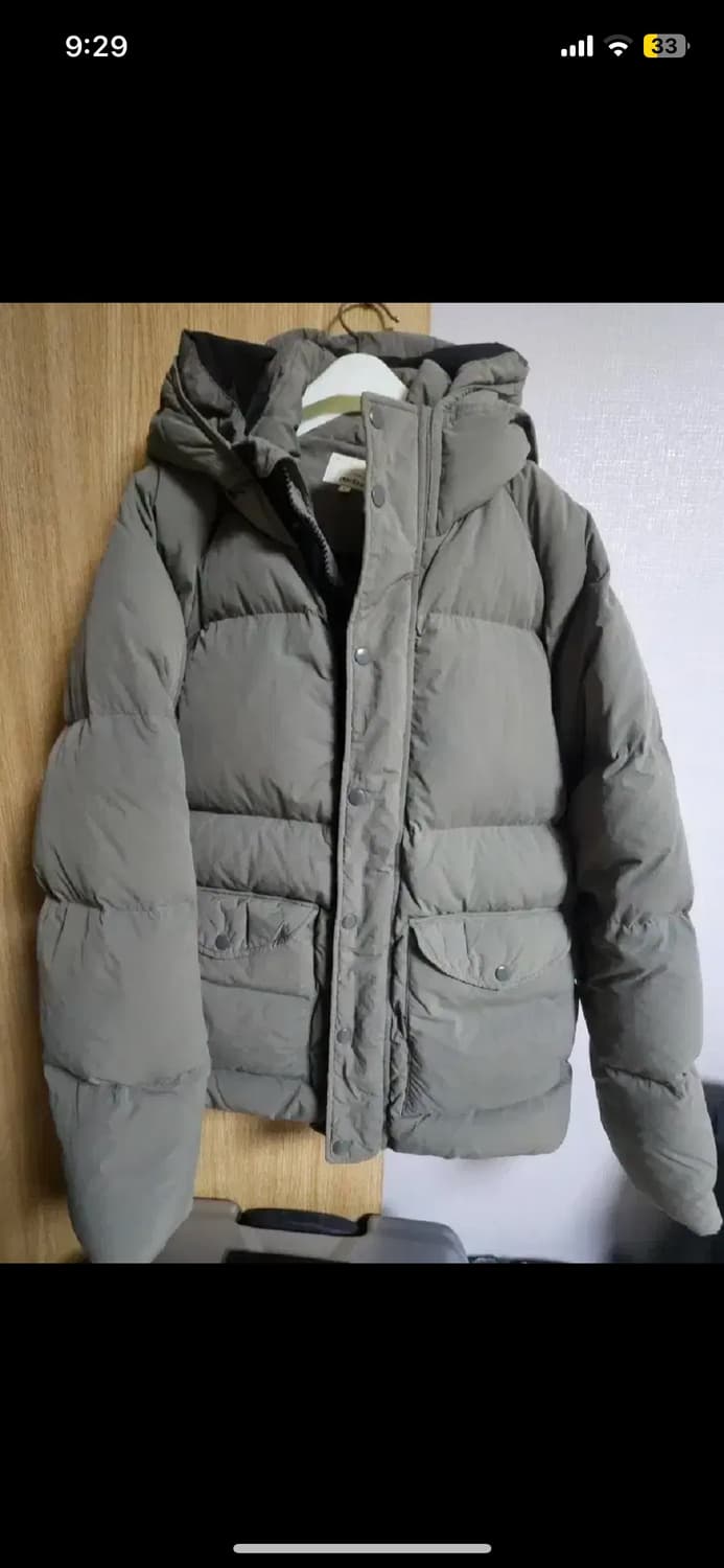 홀리선 노스코브 패딩 그레이 L size 105-107정도 상품이미지2