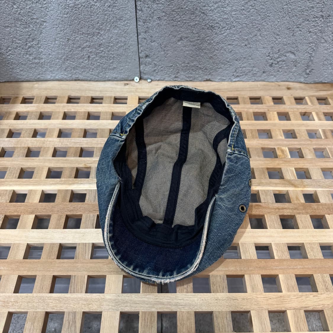 보이런던 데님 뉴스보이 헌팅캡 상품이미지4