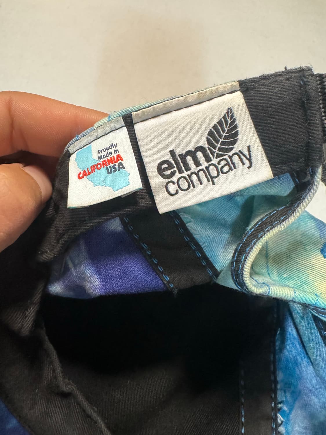 Elm company 빈티지 자수 나염 캠프캡 모자 볼캡 스냅백 상품이미지4