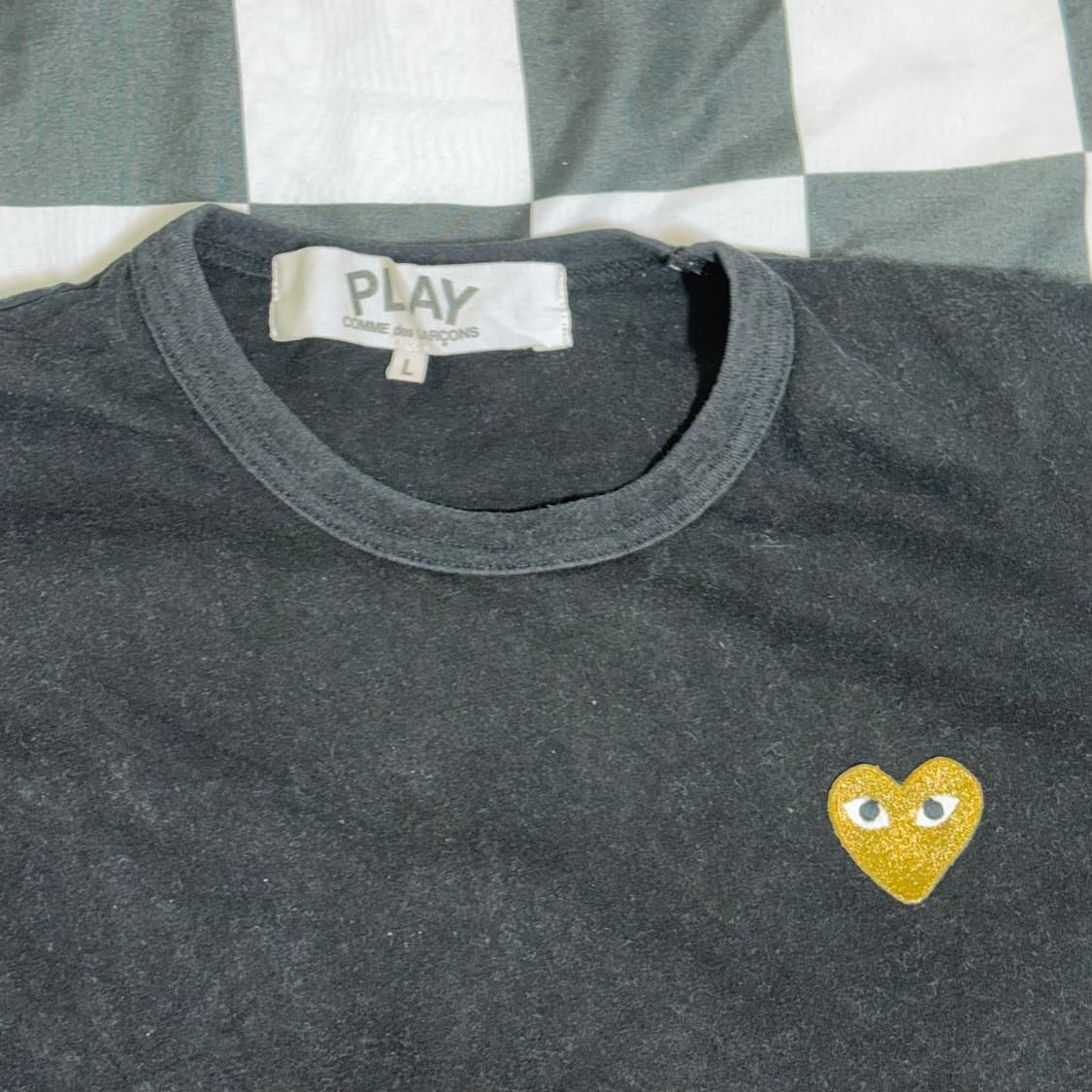 꼼데가르송 플레이 와펜 반팔티 상품이미지3