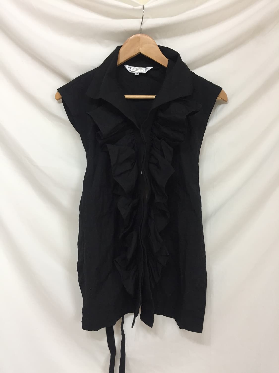 Comme des garcons 2019컬렉션 프릴 베스트 상품이미지1