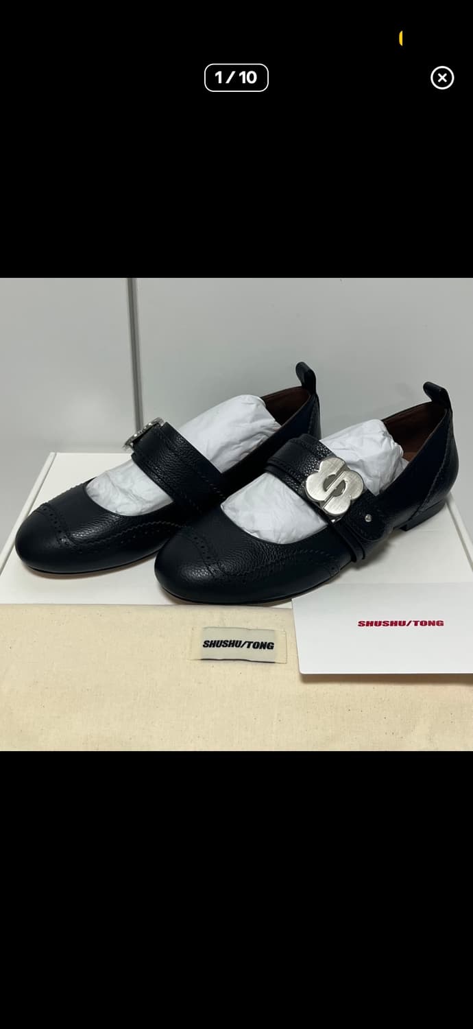 슈슈통 25ss 발레리나 메리제인 플랫슈즈 37 상품이미지1