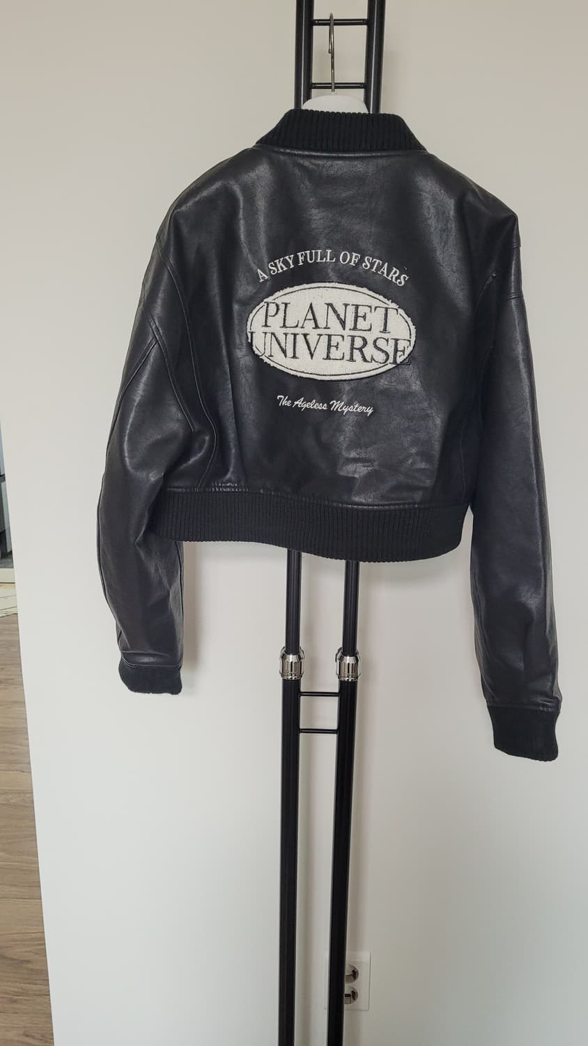 에잇세컨즈  숏레더 자켓_S사이즈 상품이미지5