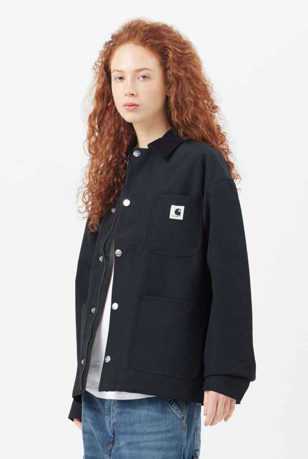 칼하트 미시건 코트 자켓 클랩튼 자켓 블랙 상품이미지6