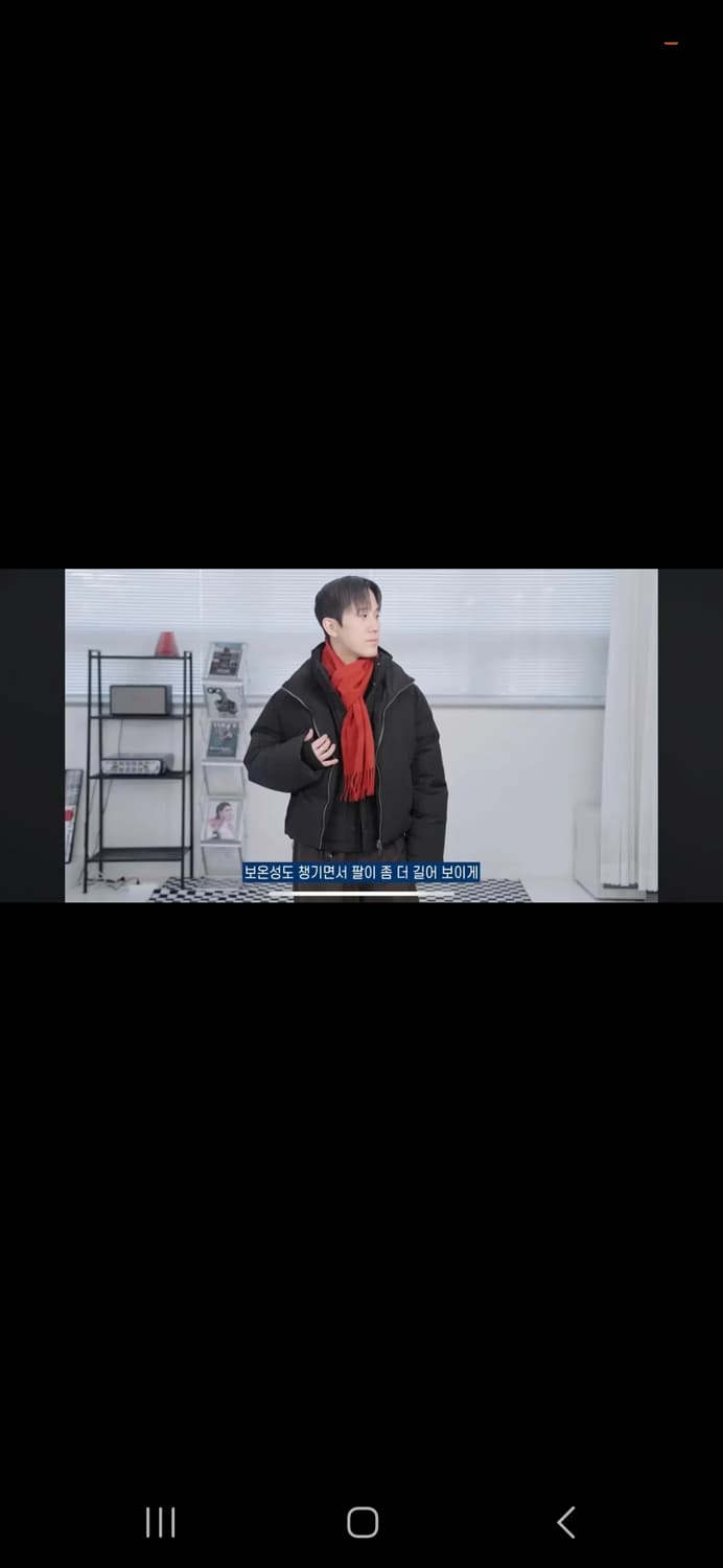 노이어 크롭 레이어드 푸퍼 상품이미지3