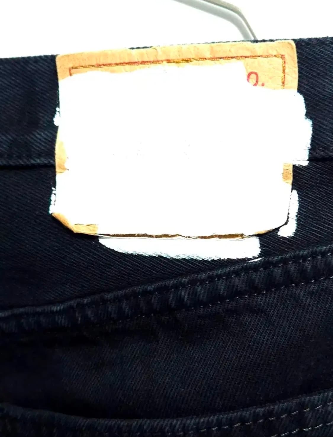 올드파크 블랙 리메이크 데님 팬츠 상품이미지6