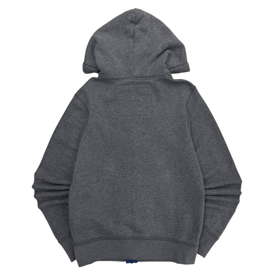 홀리스터 블루 센터로고 그레이 후드집업 S 상품이미지3