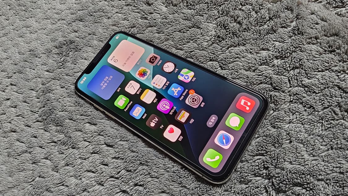 아이폰XS 512GB 실버 S급 배터리신품 무음카메라 3utools 인증 상품이미지2