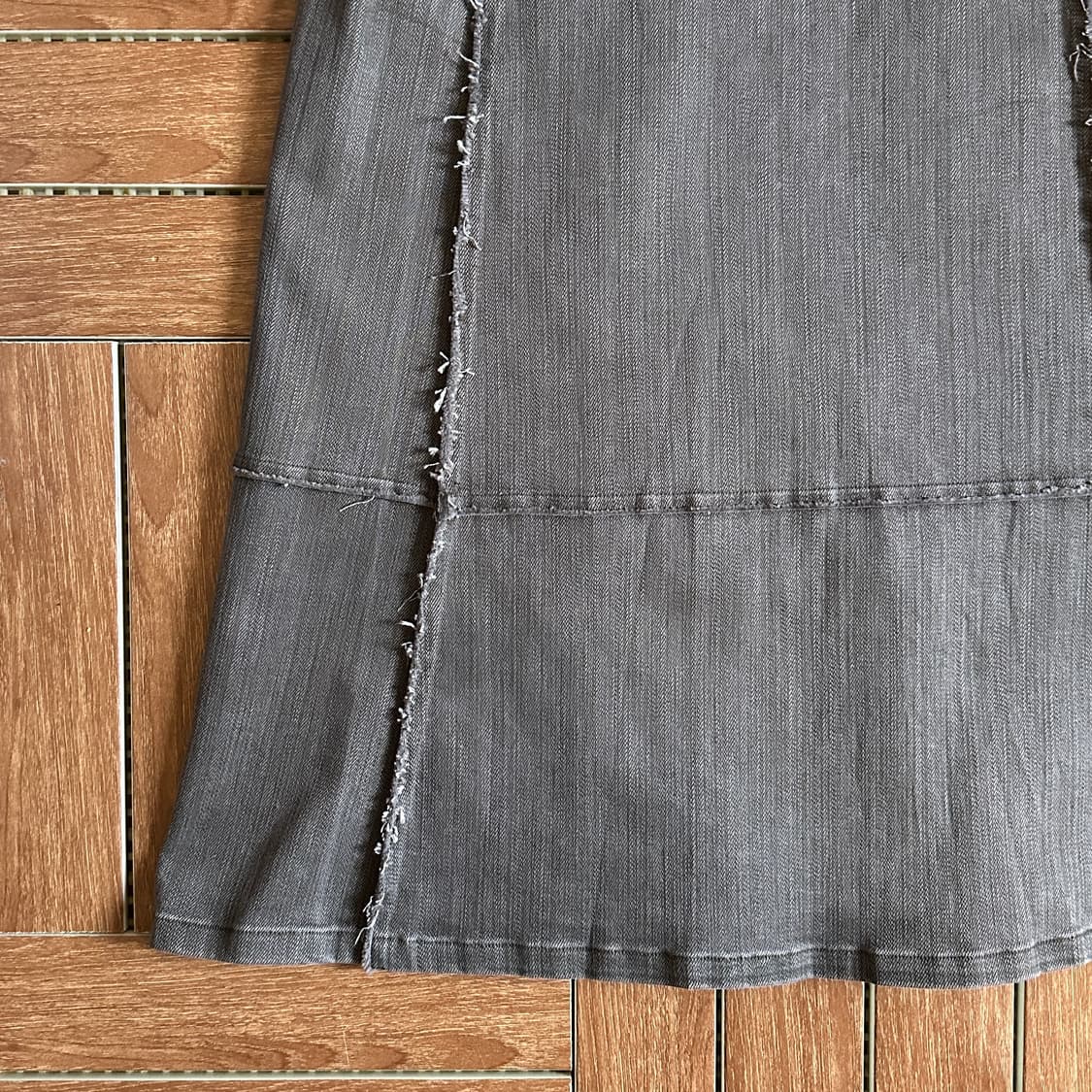 Plantation by Issey miyake cut-off skirt 상품이미지3