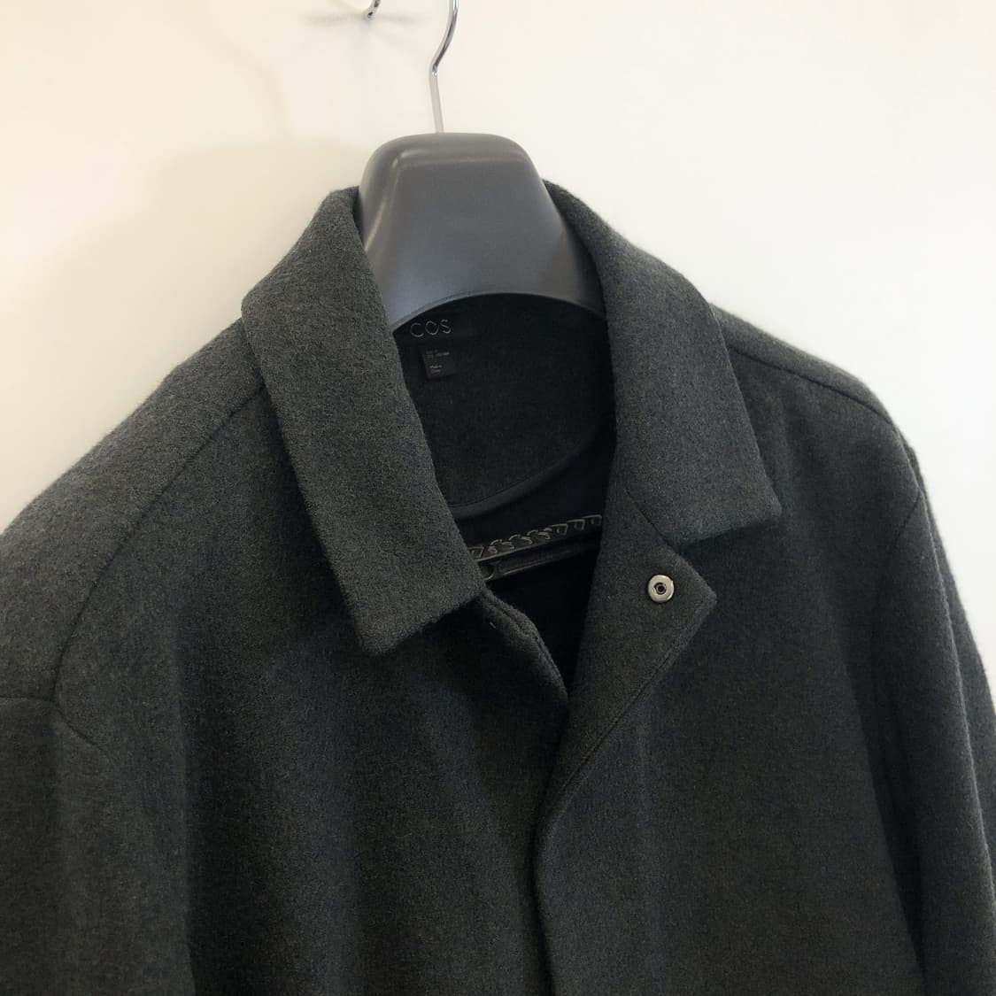 COS 코스 보일드 울 셔츠자켓 M  상품이미지3