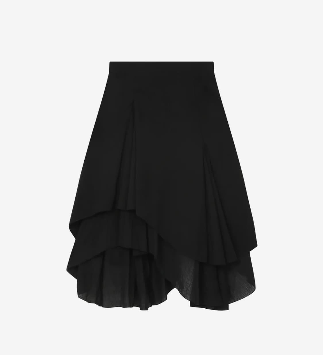 미세키서울 레이어드 스커트 Unbalanced layered skirt 상품이미지3