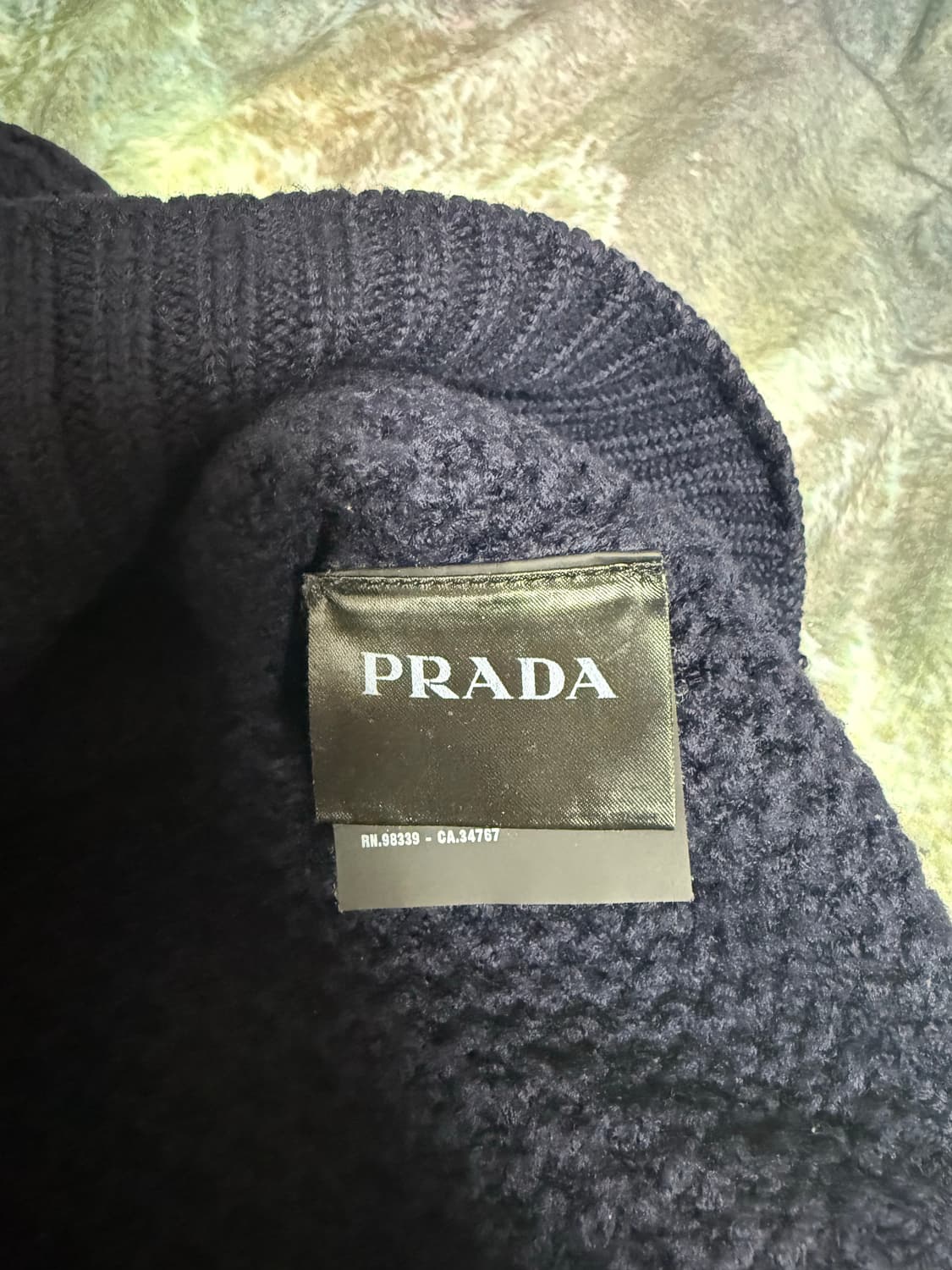 프라다 네이비 니트  52  상품이미지3