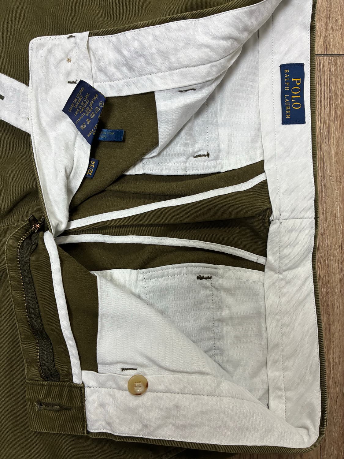 폴로 랄프로렌 치노팬츠 카키 32/34 상품이미지3