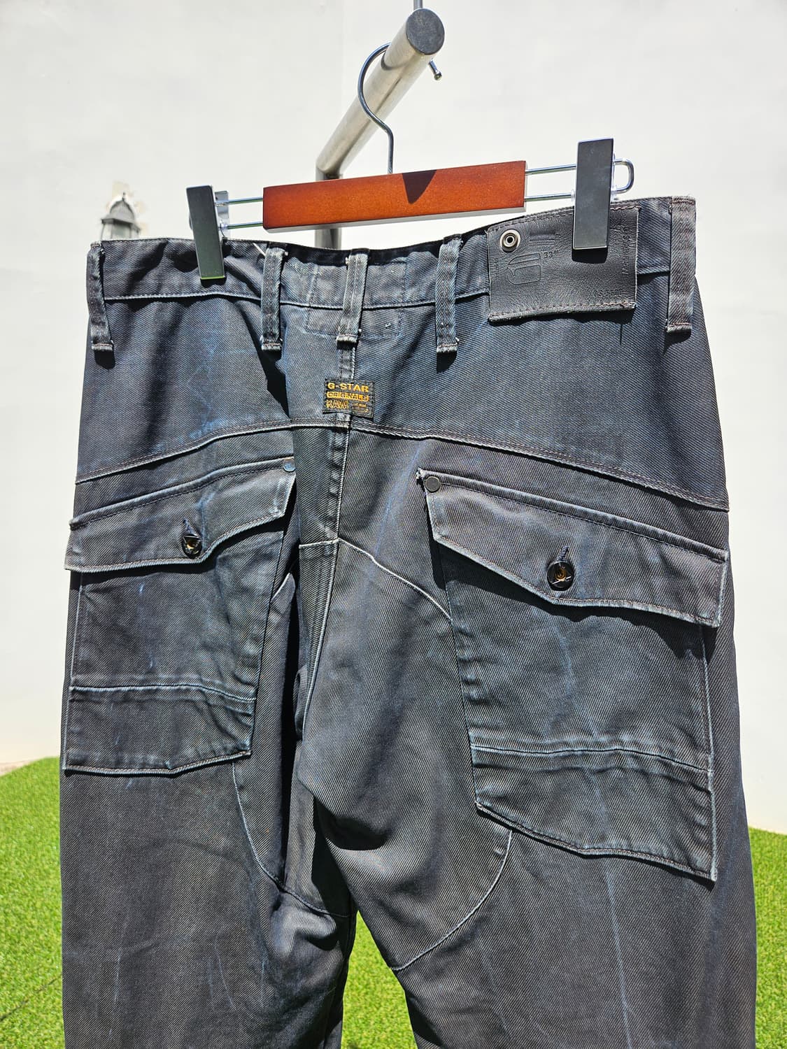 지스타 로우 코티드 바이커 데님 팬츠 상품이미지4