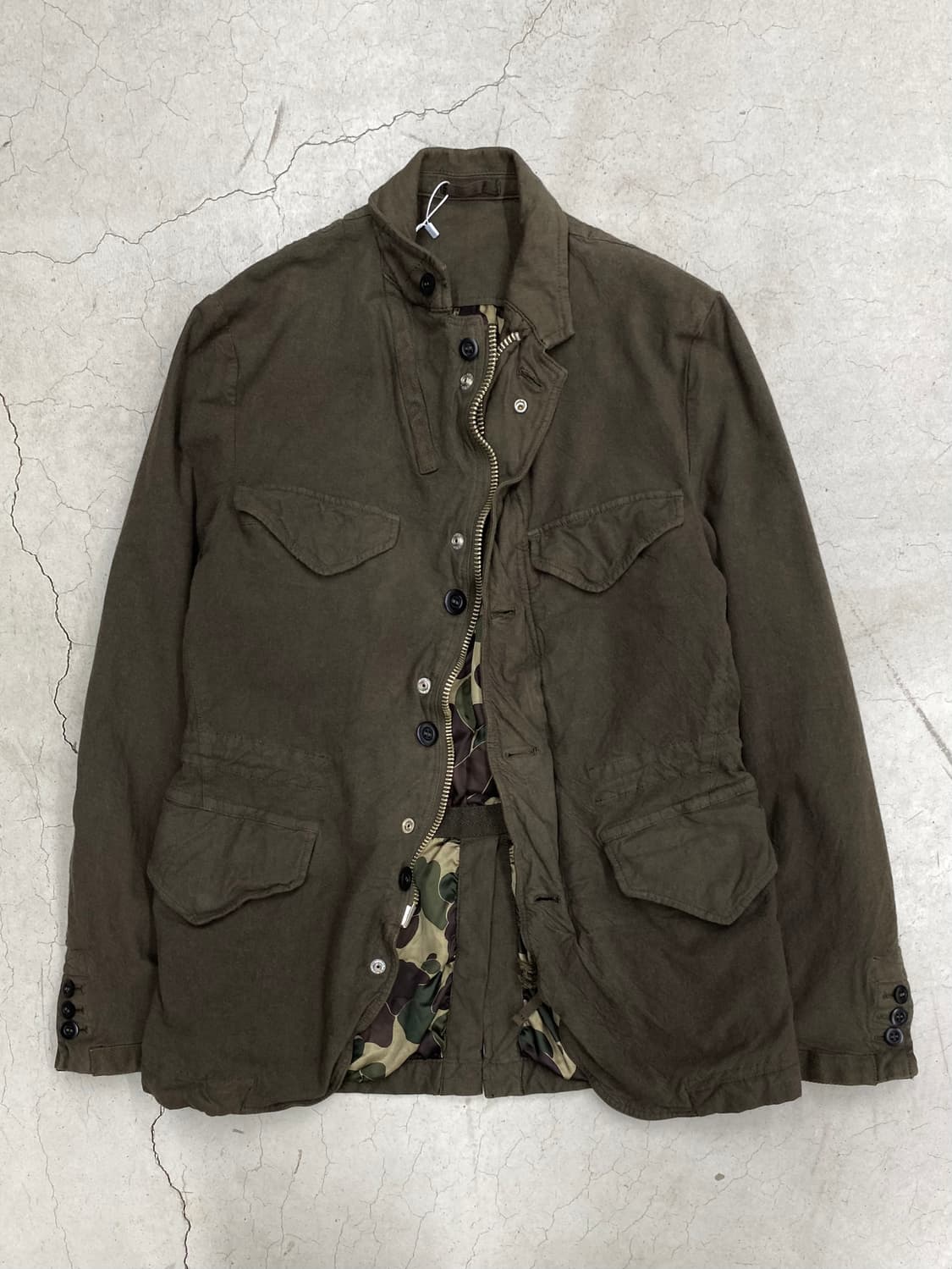 꼼데가르송 옴므 주름 가공 자켓 상품이미지5