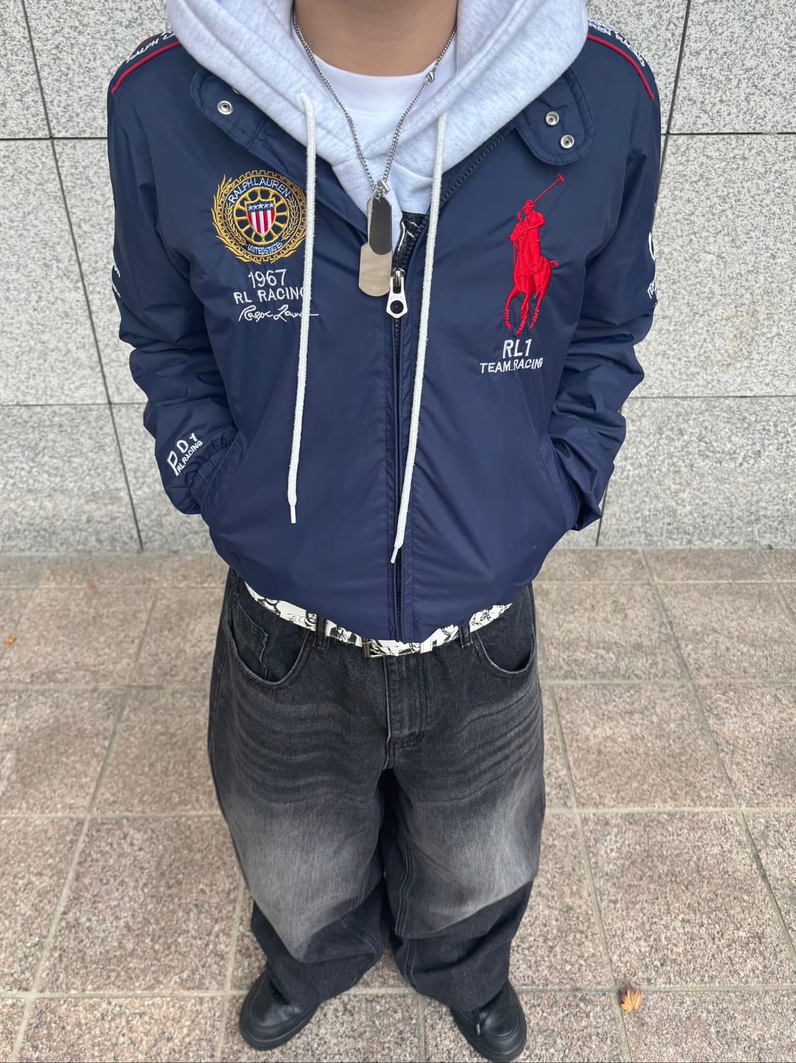 폴로랄프로렌 유나이티드 빅포니 레이싱자켓 M 상품이미지1