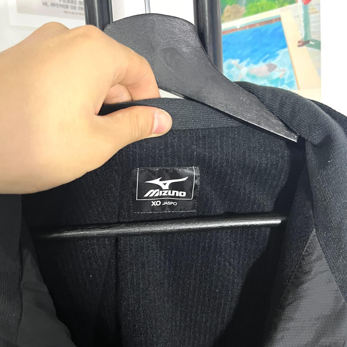 미즈노 자수로고 바람막이 상품이미지5