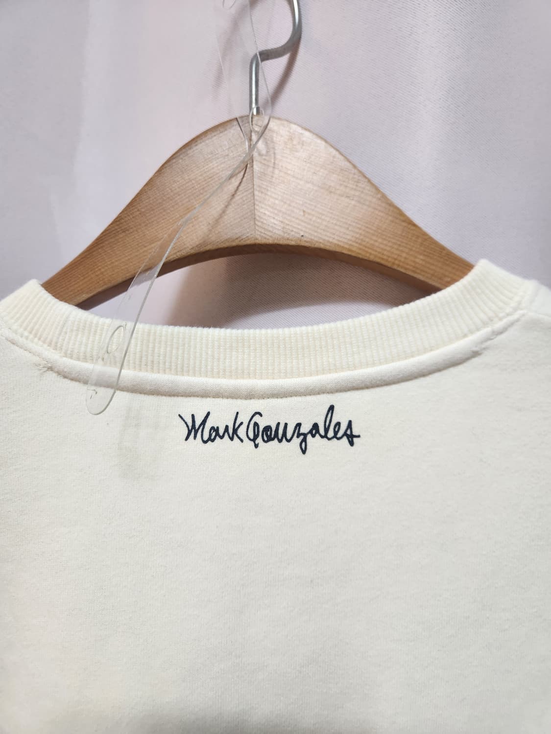 마크곤잘레스 아이보리 맨투맨 티셔츠 상품이미지8